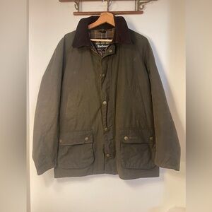 Barbour Ashby Waxed Jacket Size L